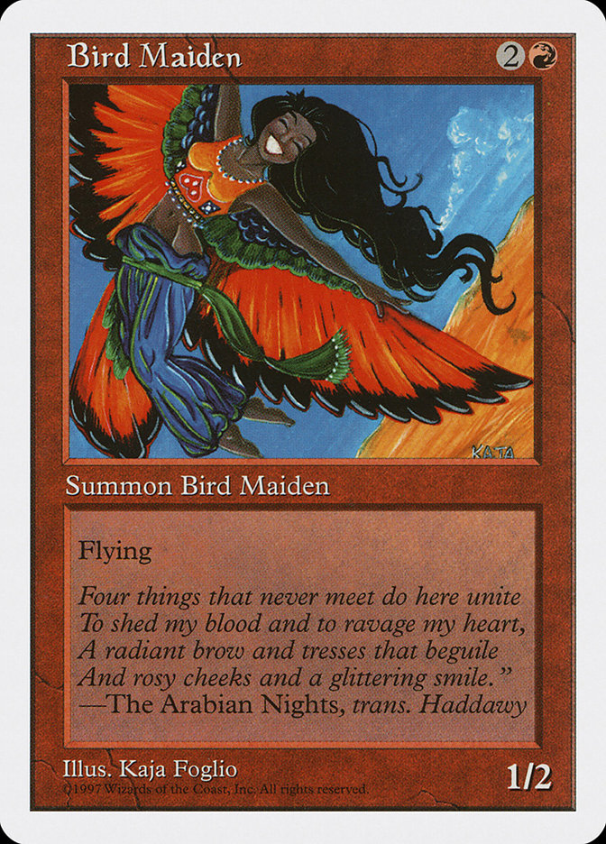Bird Maiden [Fifth Edition] | All Aboard Games