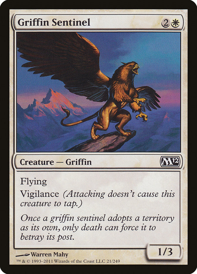Griffin Sentinel [Magic 2012] | All Aboard Games
