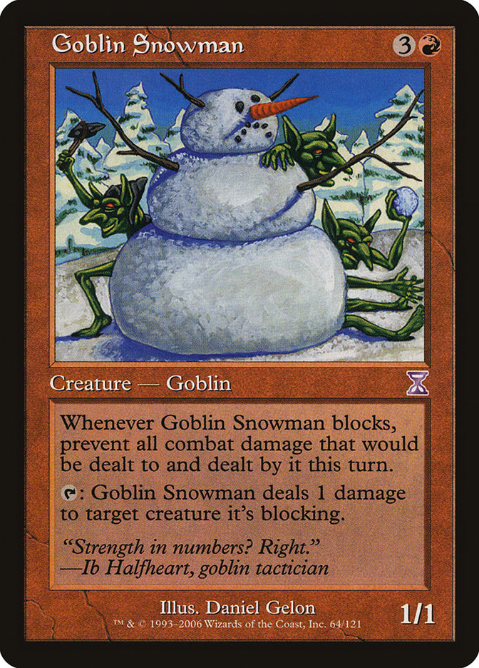 Goblin Snowman [Time Spiral Timeshifted] | All Aboard Games