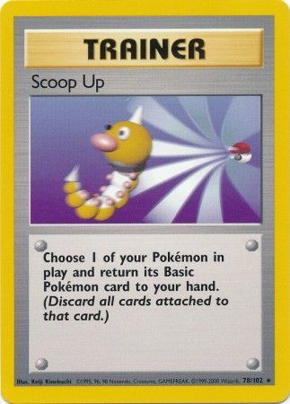 Scoop Up (78/102) [Base Set Unlimited] | All Aboard Games