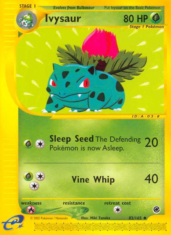 Ivysaur (82/165) [Expedition: Base Set] | All Aboard Games