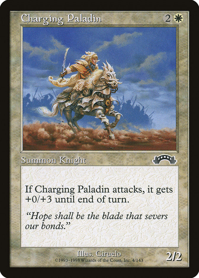 Charging Paladin [Exodus] | All Aboard Games