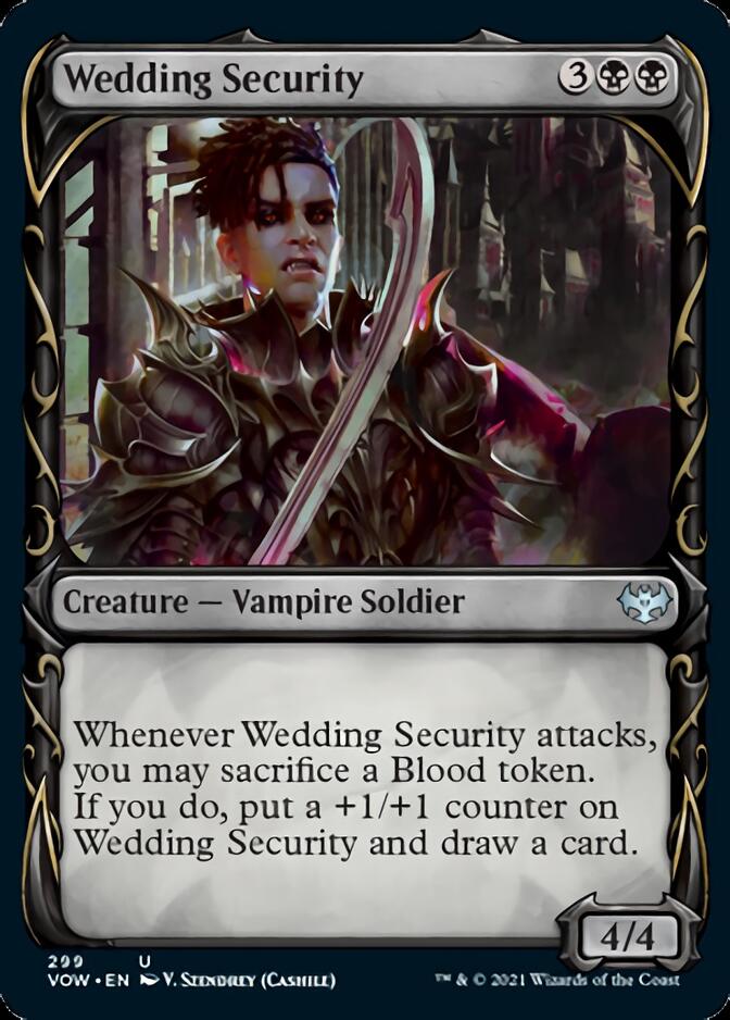 Wedding Security (Showcase Fang Frame) [Innistrad: Crimson Vow] | All Aboard Games