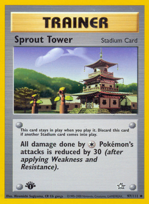 Sprout Tower (97/111) [Neo Genesis 1st Edition] | All Aboard Games