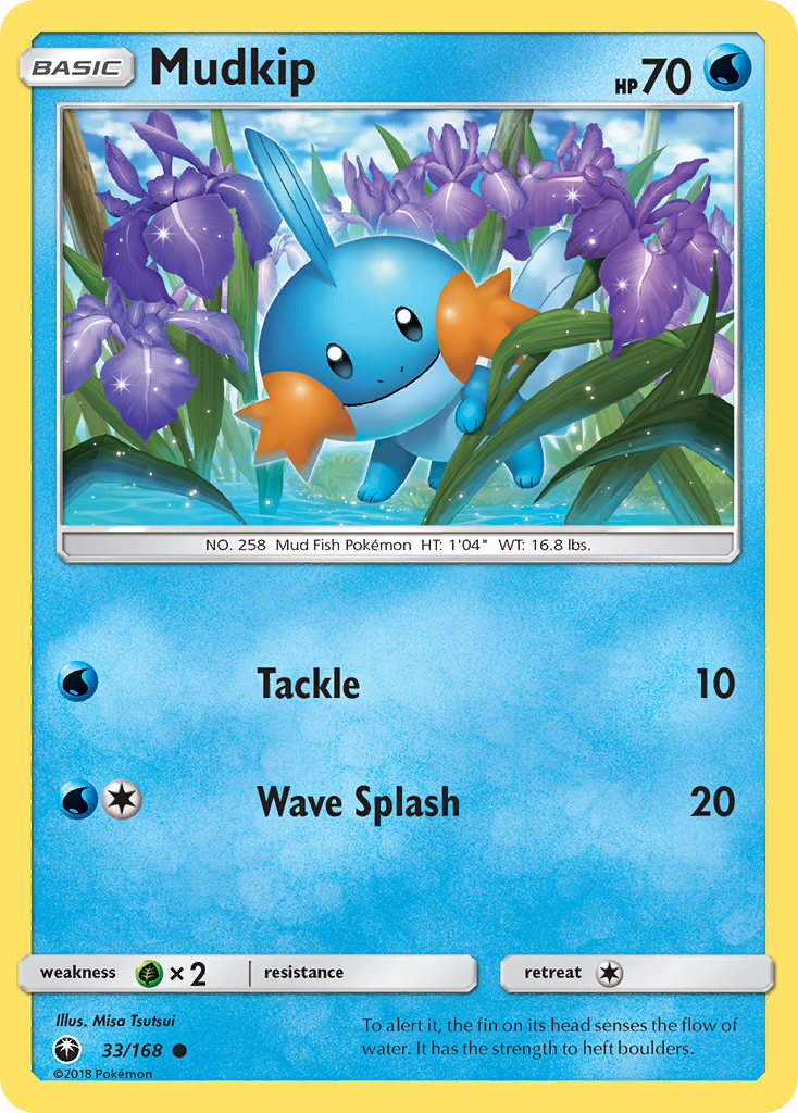 Mudkip (33/168) [Sun & Moon: Celestial Storm] | All Aboard Games