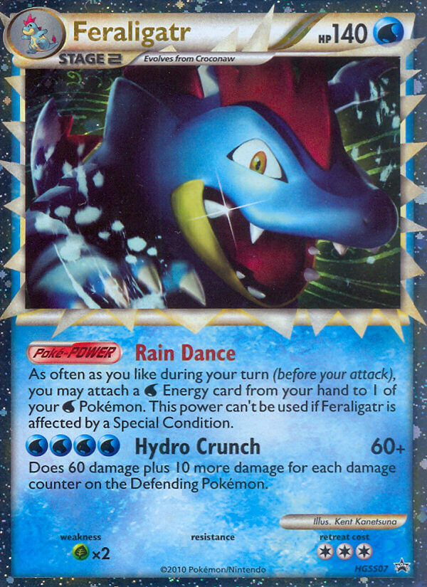 Feraligatr (HGSS07) [HeartGold & SoulSilver: Black Star Promos] | All Aboard Games