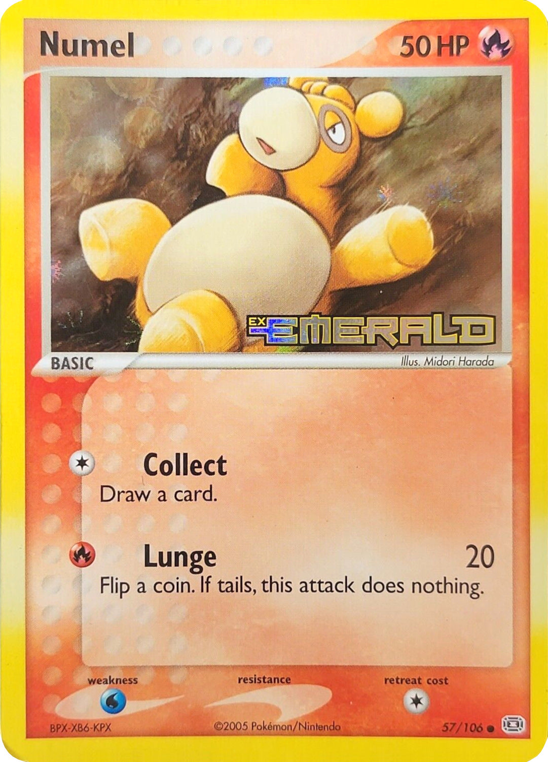 Numel (57/106) (Stamped) [EX: Emerald] | All Aboard Games