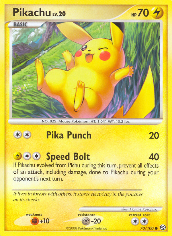 Pikachu (70/100) [Diamond & Pearl: Stormfront] | All Aboard Games