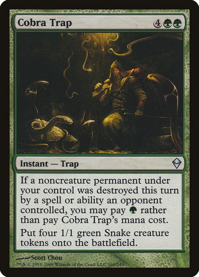 Cobra Trap [Zendikar] | All Aboard Games