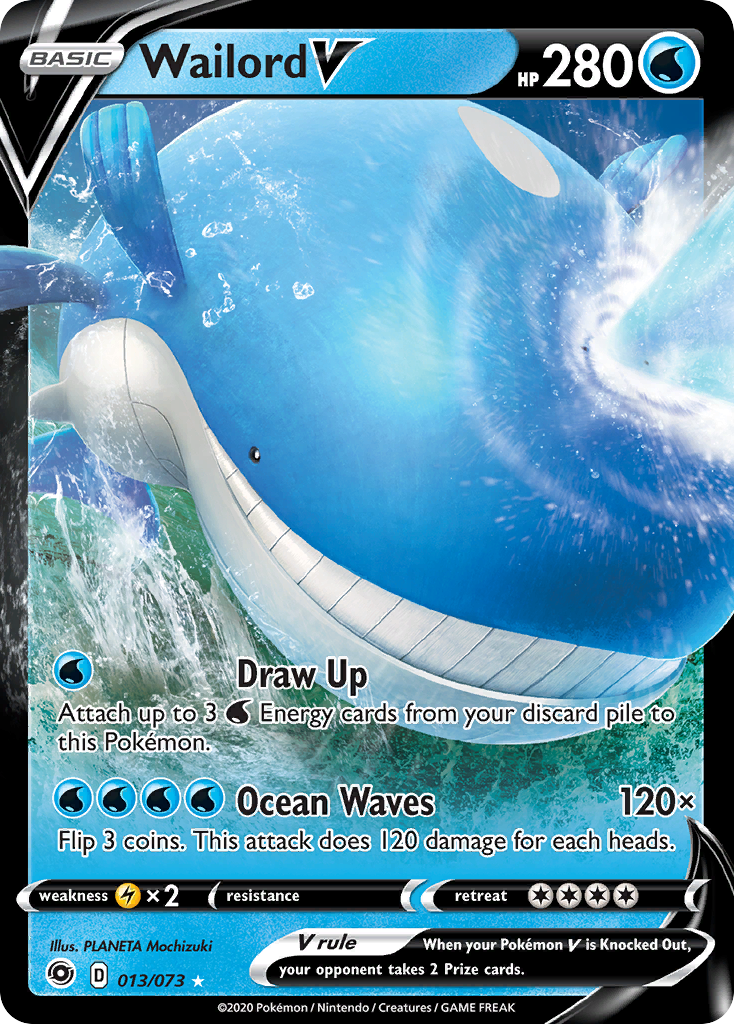 Wailord V (013/073) [Sword & Shield: Champion's Path] | All Aboard Games