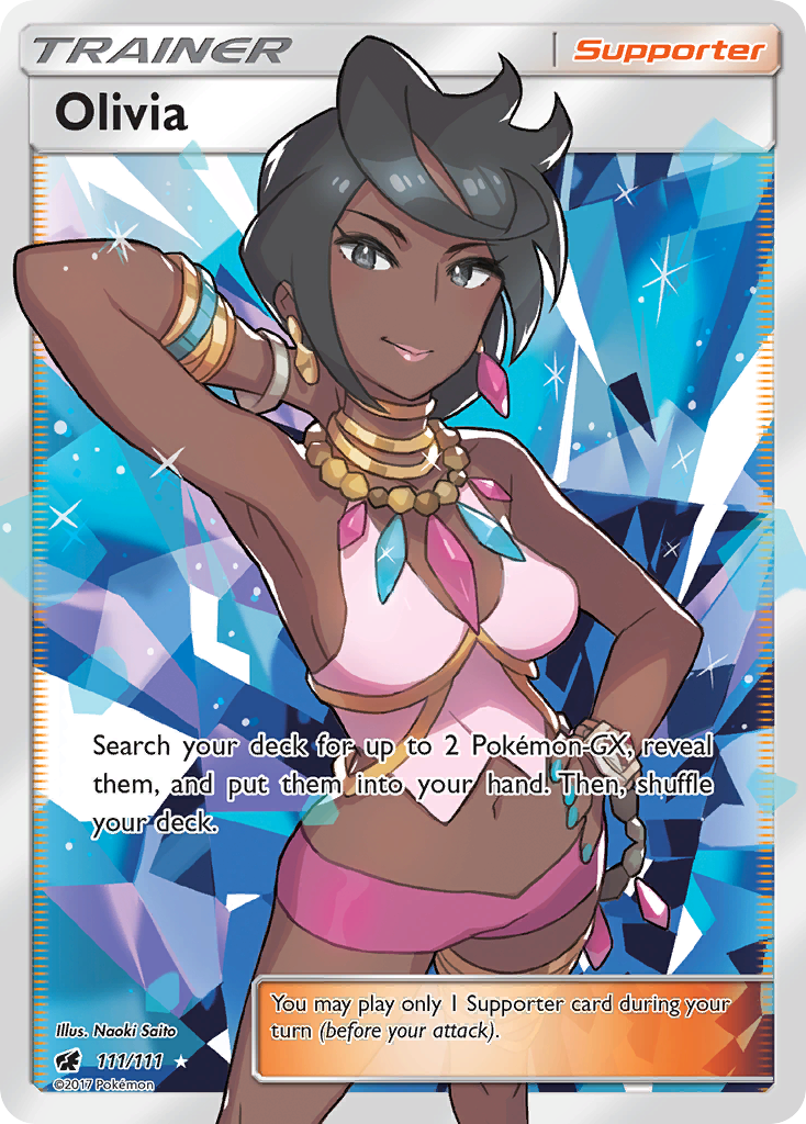 Olivia (111/111) [Sun & Moon: Crimson Invasion] | All Aboard Games