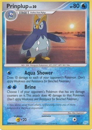 Prinplup (6/12) [Diamond & Pearl: Trainer Kit - Manaphy] | All Aboard Games