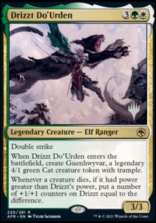 Drizzt Do'Urden (Promo Pack) [Dungeons & Dragons: Adventures in the Forgotten Realms Promos] | All Aboard Games