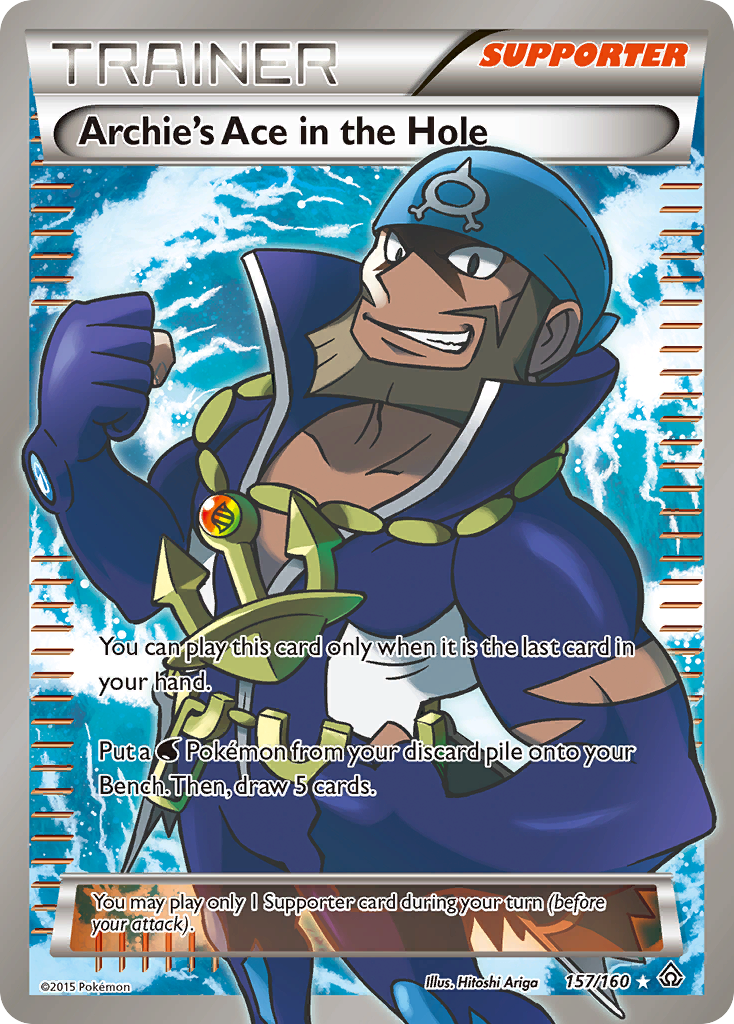 Archie's Ace in the Hole (157/160) [XY: Primal Clash] | All Aboard Games