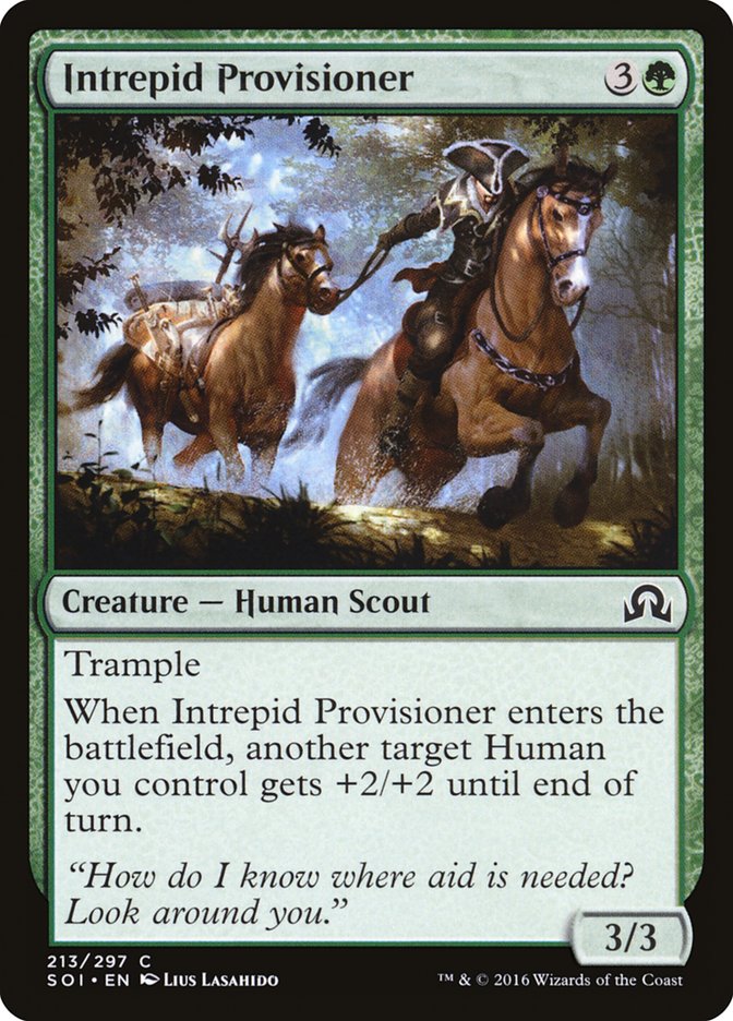 Intrepid Provisioner [Shadows over Innistrad] | All Aboard Games