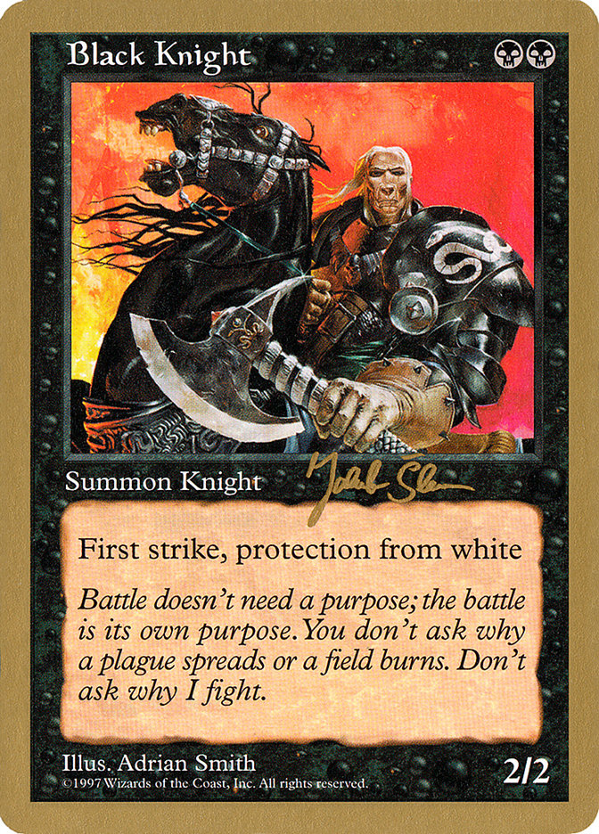 Black Knight (Jakub Slemr) [World Championship Decks 1997] | All Aboard Games