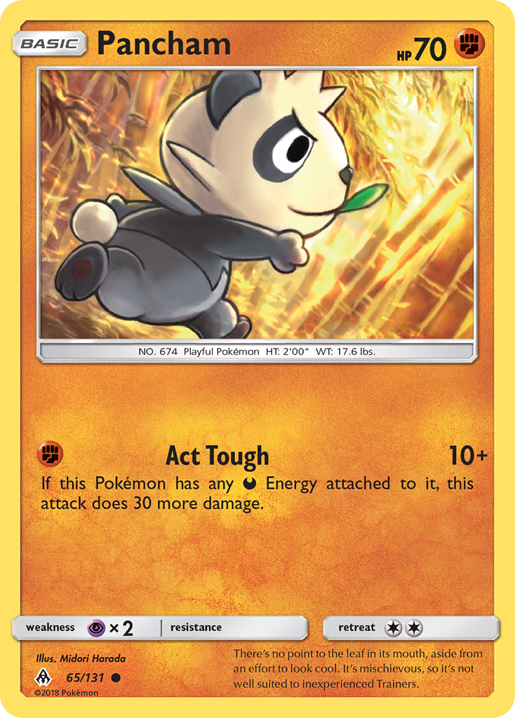 Pancham (65/131) [Sun & Moon: Forbidden Light] | All Aboard Games