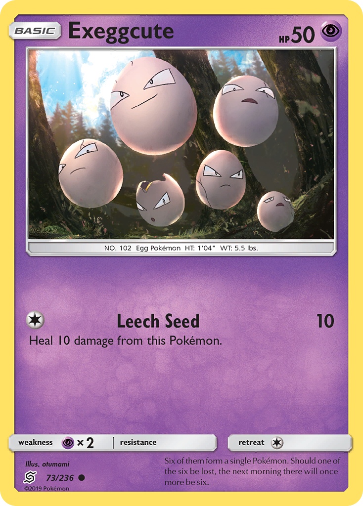 Exeggcute (73/236) [Sun & Moon: Unified Minds] | All Aboard Games