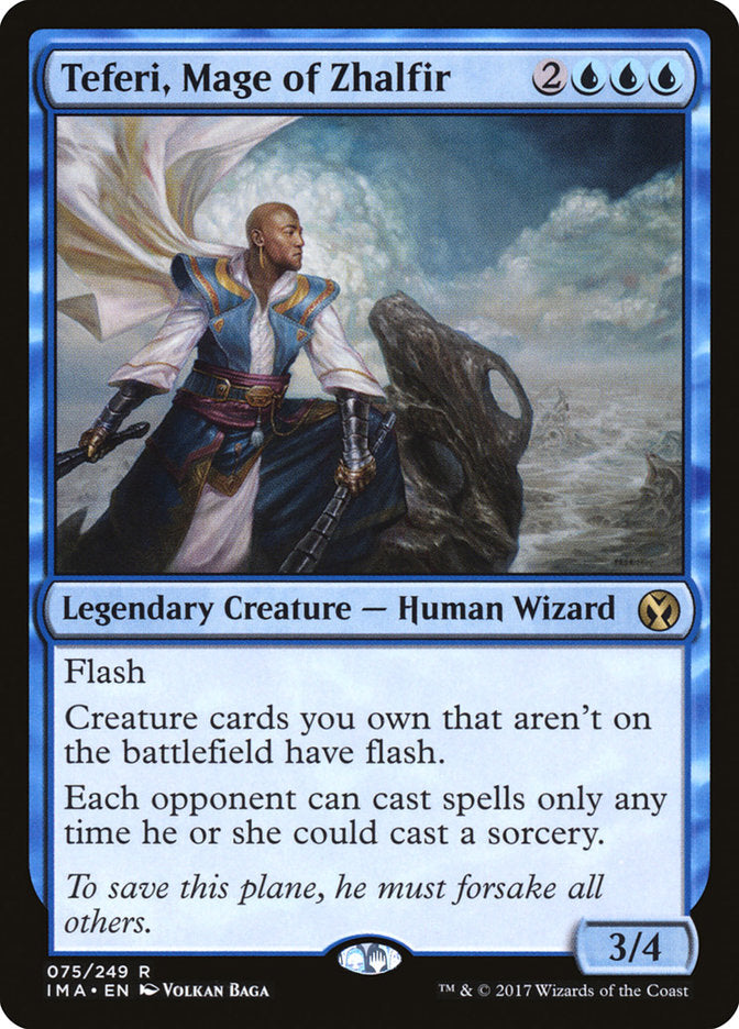 Teferi, Mage of Zhalfir [Iconic Masters] | All Aboard Games