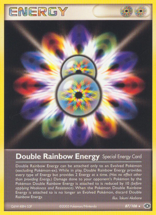 Double Rainbow Energy (87/106) [EX: Emerald] | All Aboard Games