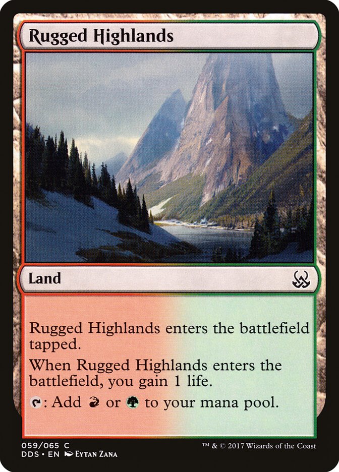 Rugged Highlands [Duel Decks: Mind vs. Might] | All Aboard Games