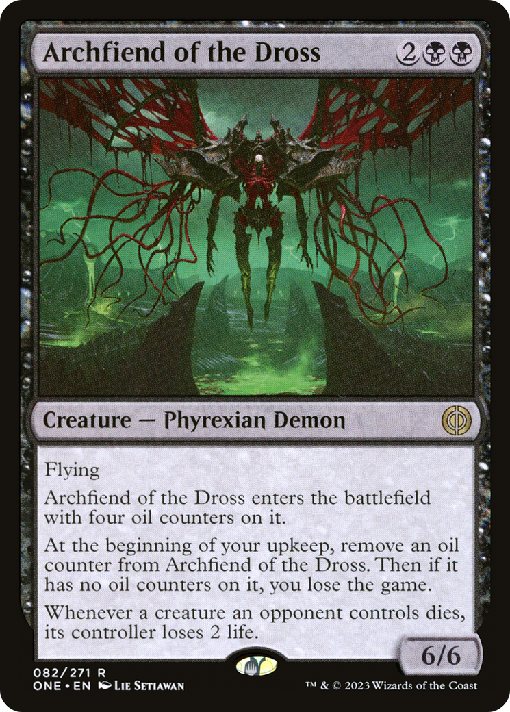 Archfiend of the Dross [Phyrexia: All Will Be One] | All Aboard Games