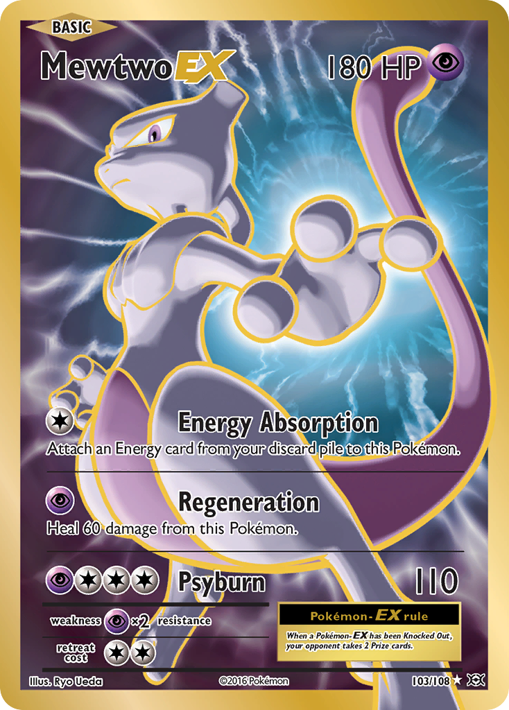 Mewtwo EX (103/108) [XY: Evolutions] | All Aboard Games