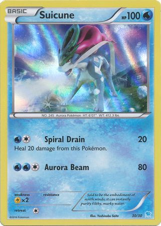 Suicune (30/30) [XY: Trainer Kit 3 - Suicune] | All Aboard Games