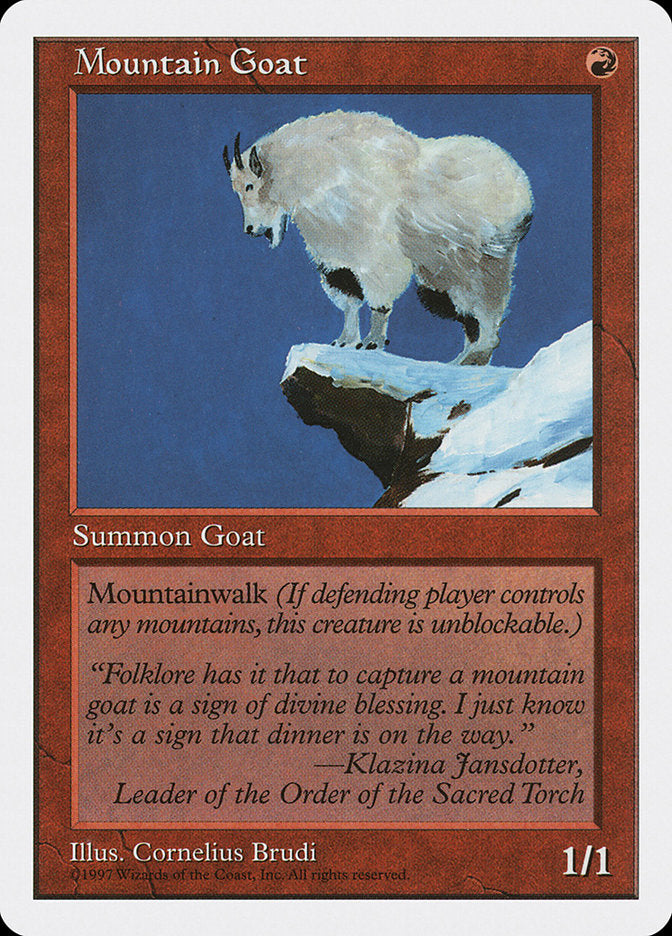 Mountain Goat [Fifth Edition] | All Aboard Games