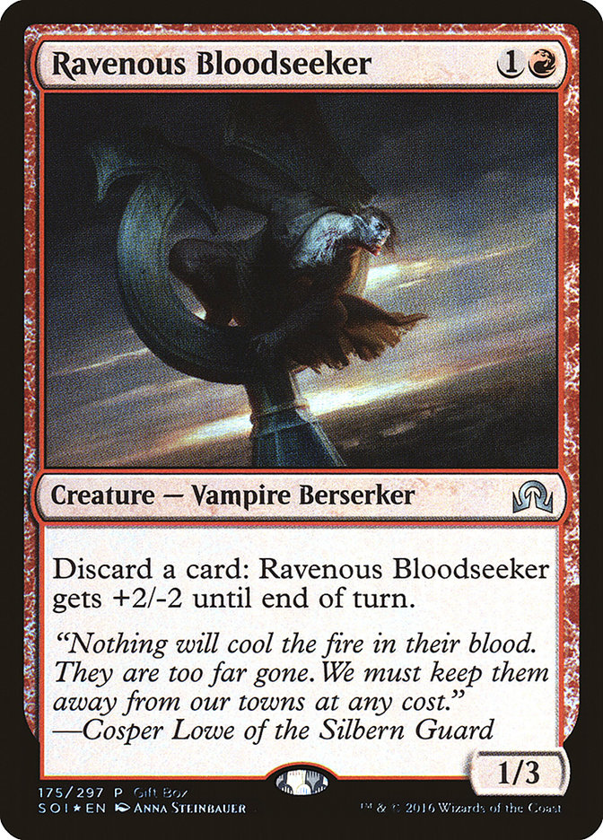 Ravenous Bloodseeker (Gift Box) [Shadows over Innistrad Promos] | All Aboard Games
