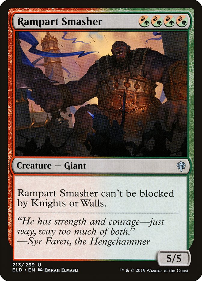 Rampart Smasher [Throne of Eldraine] | All Aboard Games