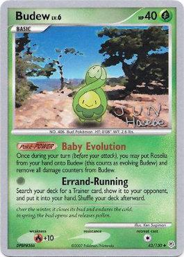 Budew (43/130) (Flyvees - Jun Hasebe) [World Championships 2007] | All Aboard Games
