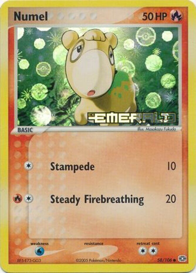 Numel (58/106) (Stamped) [EX: Emerald] | All Aboard Games