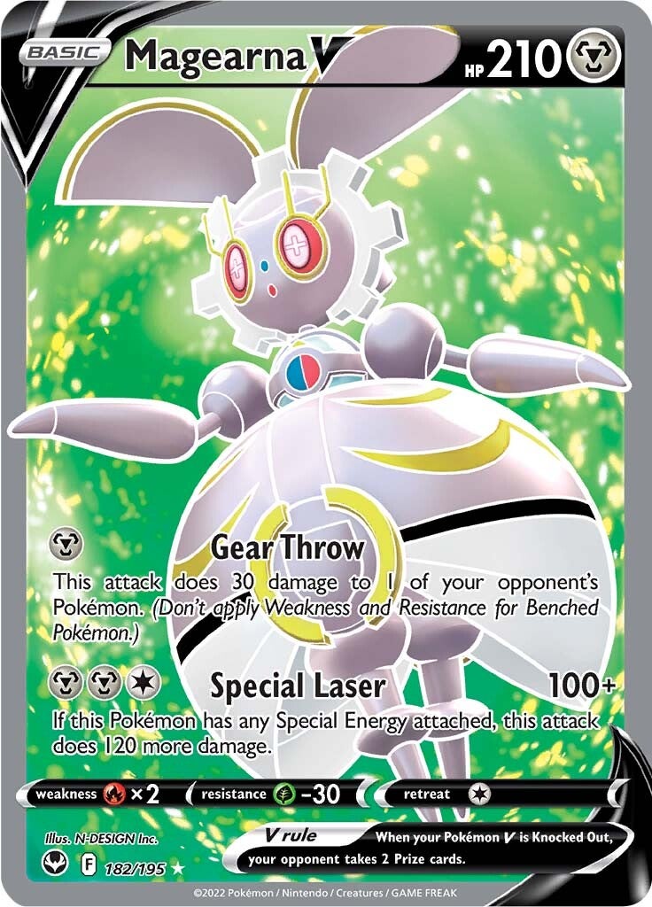 Magearna V (182/195) [Sword & Shield: Silver Tempest] | All Aboard Games