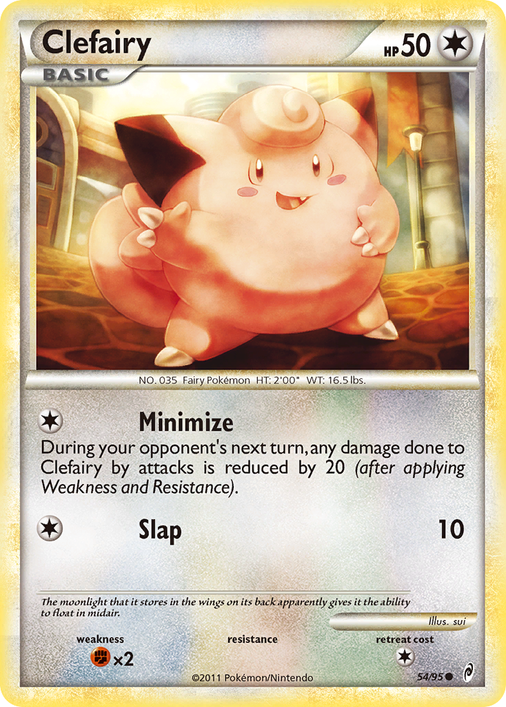 Clefairy (54/95) [HeartGold & SoulSilver: Call of Legends] | All Aboard Games