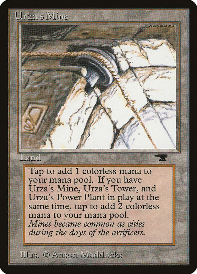 Urza's Mine (Pulley Embedded in Stone) [Antiquities] | All Aboard Games