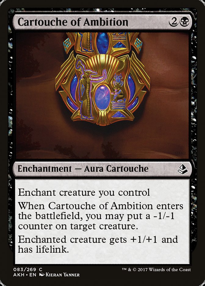 Cartouche of Ambition [Amonkhet] | All Aboard Games