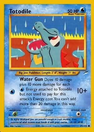 Totodile (85/105) [Neo Destiny Unlimited] | All Aboard Games