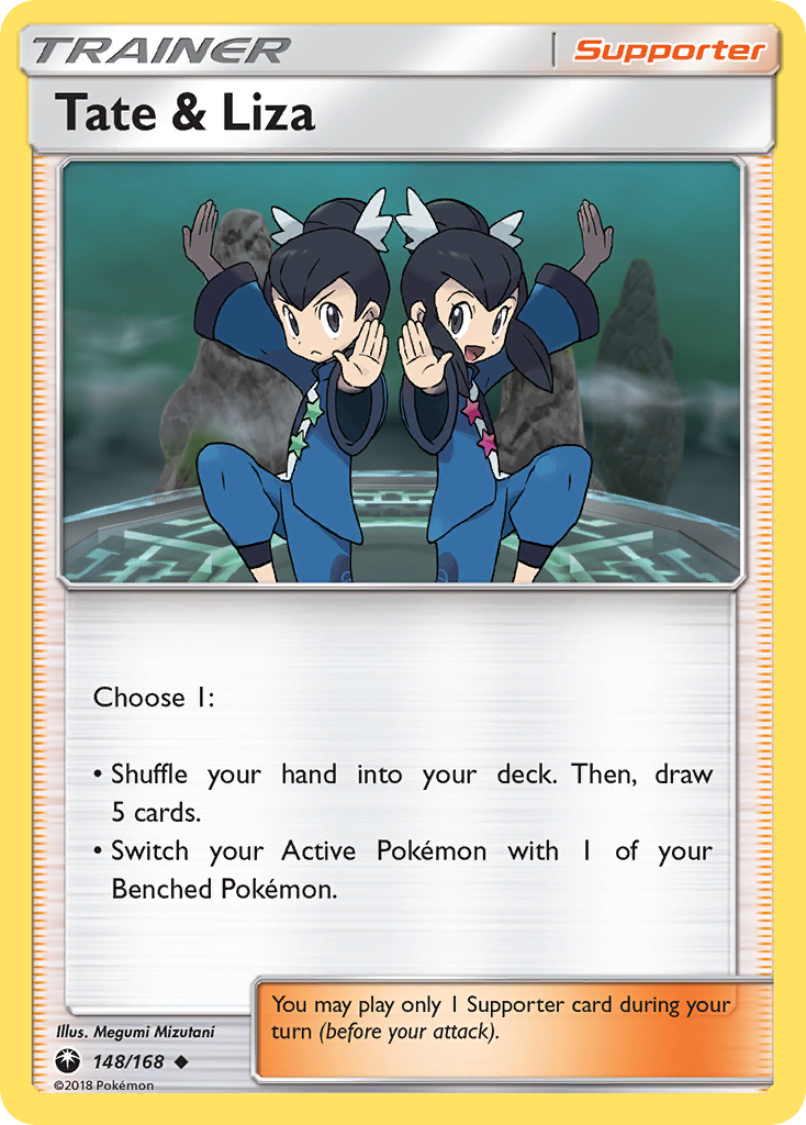 Tate & Liza (148/168) [Sun & Moon: Celestial Storm] | All Aboard Games