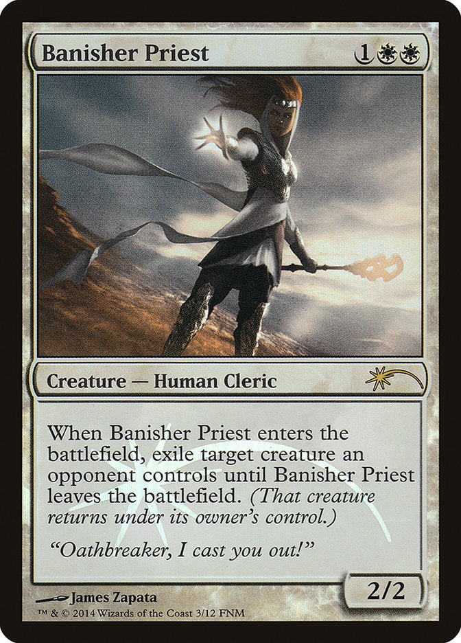 Banisher Priest [Friday Night Magic 2014] | All Aboard Games
