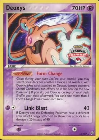 Deoxys (16/107) (Championship Promo) [EX: Deoxys] | All Aboard Games