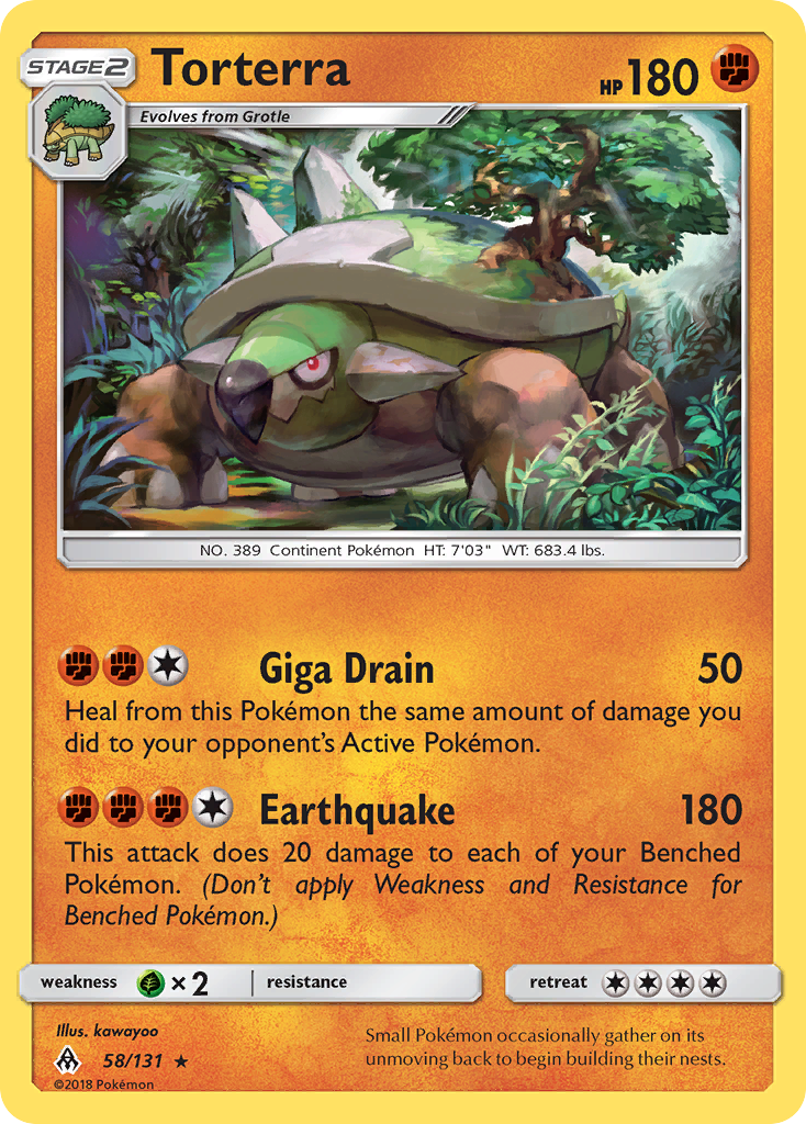 Torterra (58/131) [Sun & Moon: Forbidden Light] | All Aboard Games