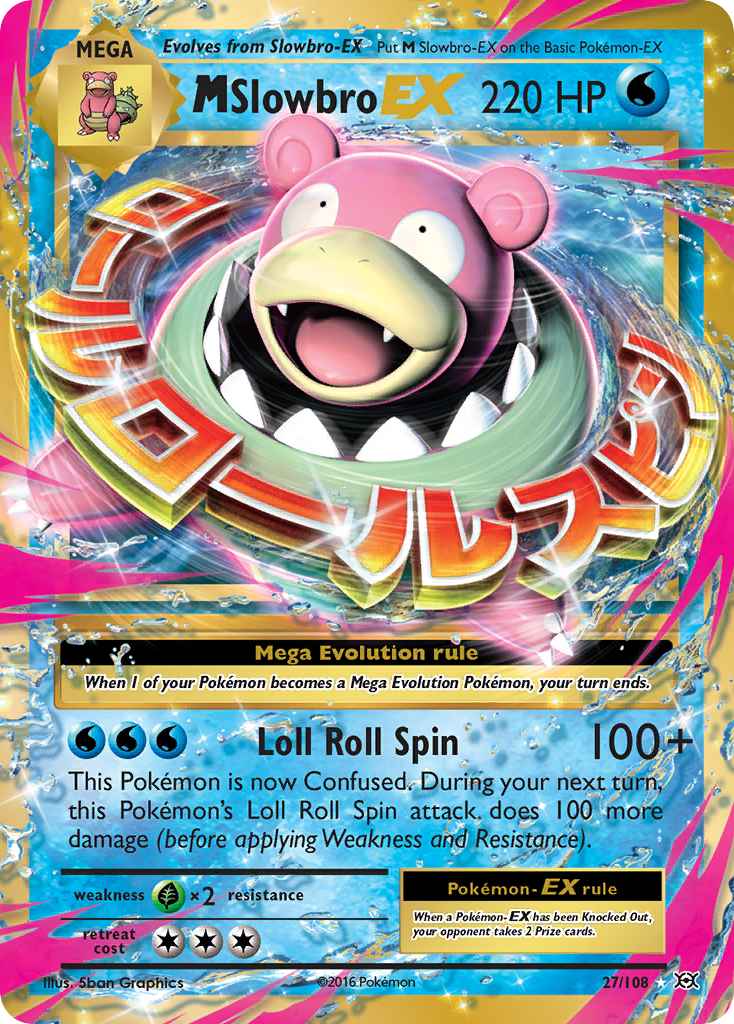 M Slowbro EX (27/108) [XY: Evolutions] | All Aboard Games