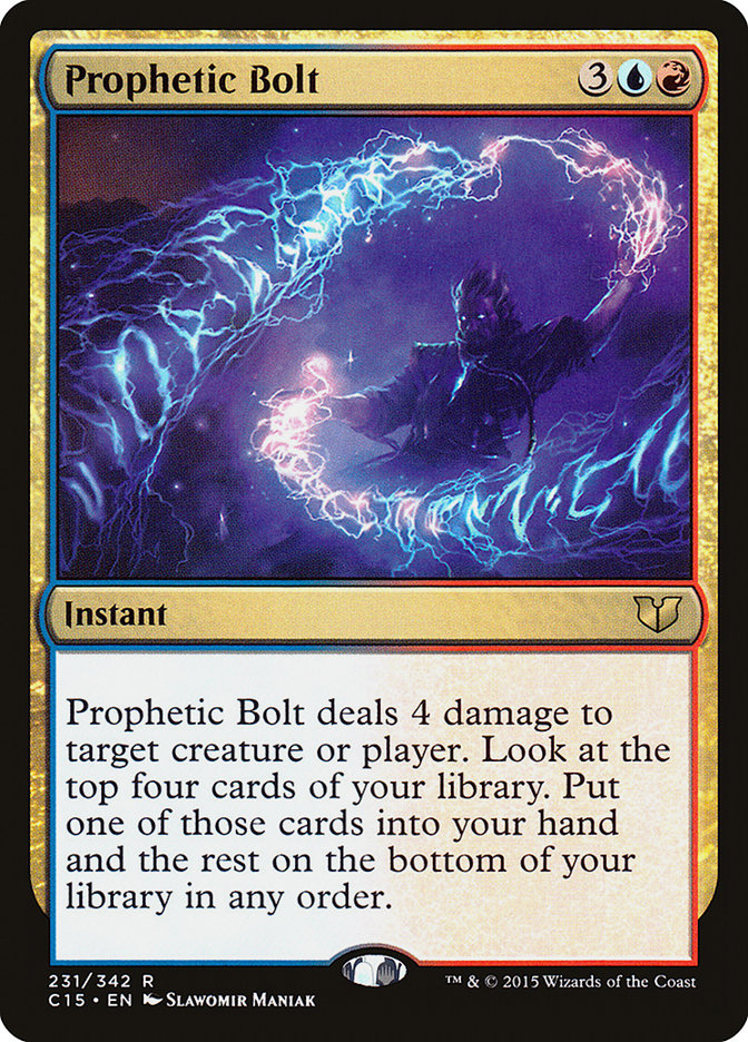 Prophetic Bolt [Commander 2015] | All Aboard Games