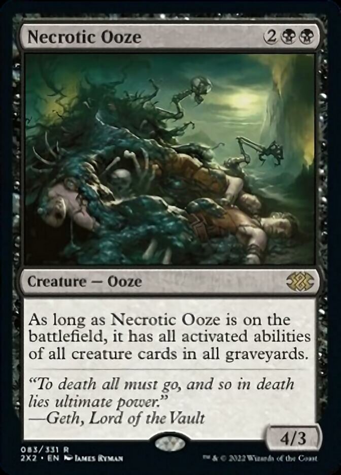 Necrotic Ooze [Double Masters 2022] | All Aboard Games