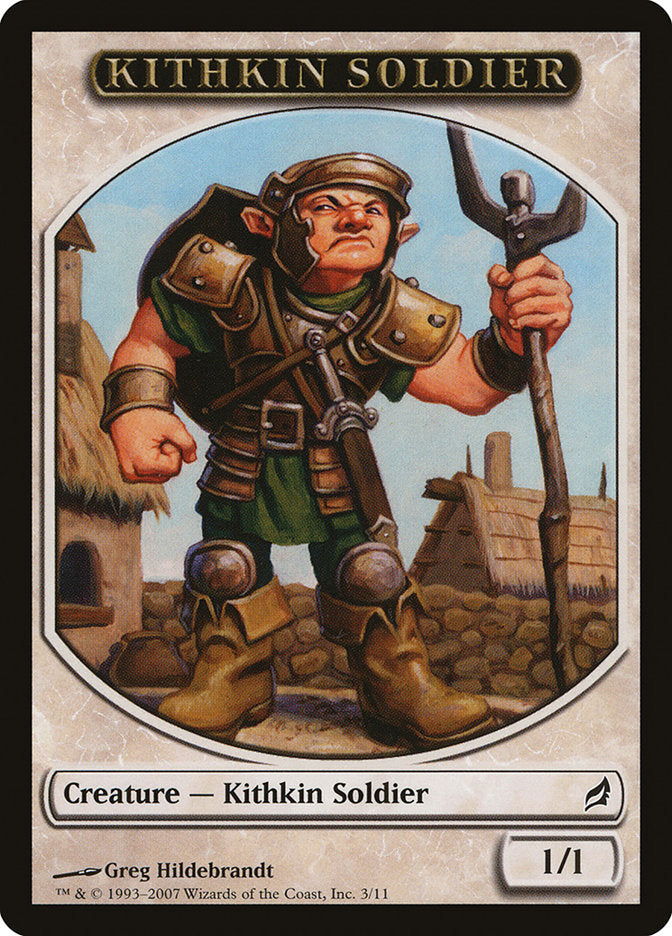 Kithkin Soldier [Lorwyn Tokens] | All Aboard Games