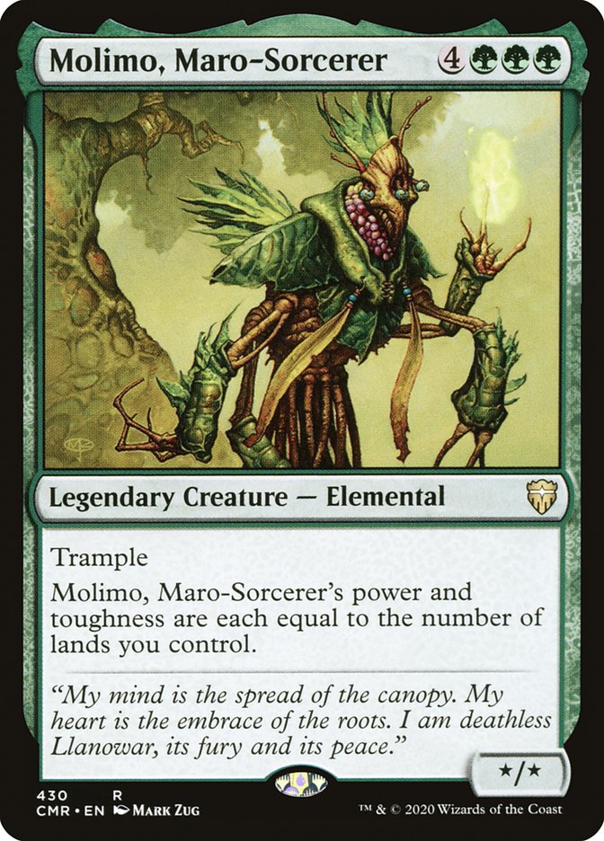 Molimo, Maro-Sorcerer [Commander Legends] | All Aboard Games