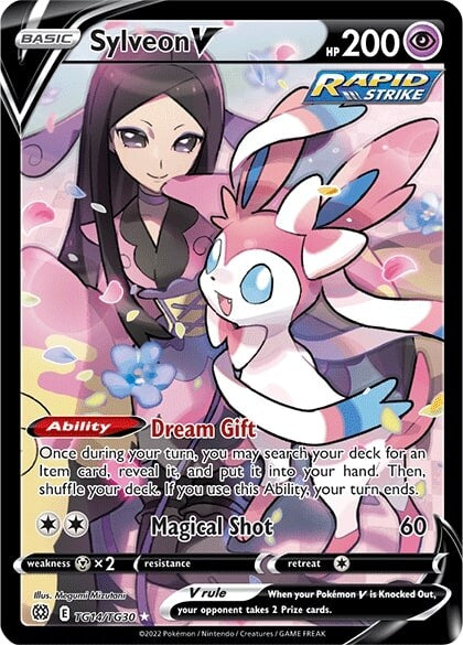 Sylveon V (TG14/TG30) [Sword & Shield: Brilliant Stars] | All Aboard Games