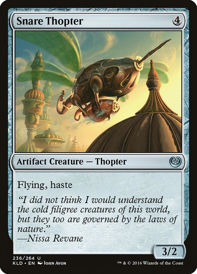 Snare Thopter [Kaladesh] | All Aboard Games