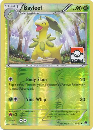 Bayleef (2/122) (League Promo) [XY: BREAKpoint] | All Aboard Games